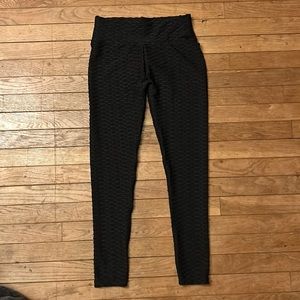 Womens black viral tiktok leggings
